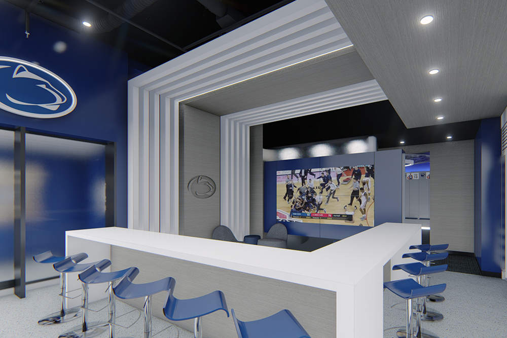 Penn State Basketball Locker Room Reveals